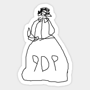 Florence Nightingale by 9DP Sticker